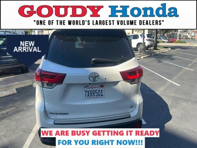 used 2017 Toyota Highlander car, priced at $19,999