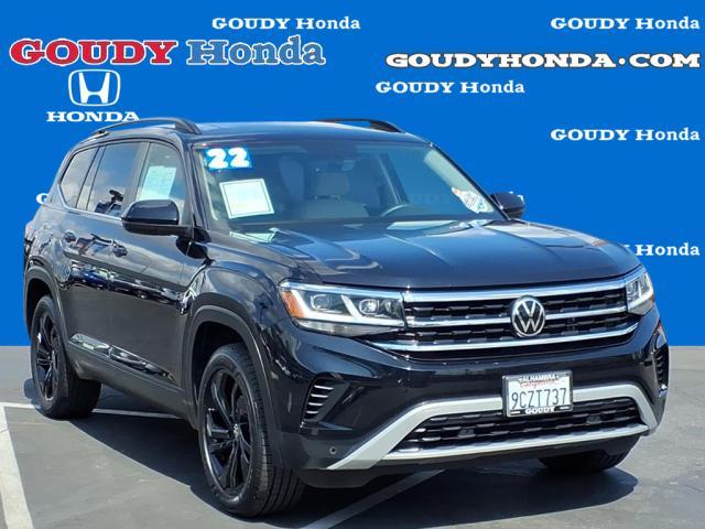used 2022 Volkswagen Atlas car, priced at $23,295