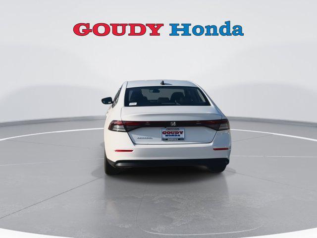 new 2025 Honda Accord car, priced at $32,210