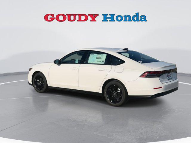 new 2025 Honda Accord car, priced at $32,210