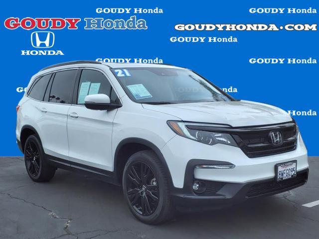 used 2021 Honda Pilot car, priced at $29,999