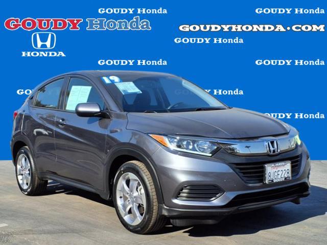 used 2019 Honda HR-V car, priced at $18,300