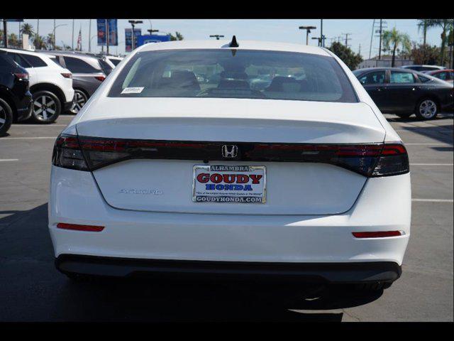 new 2025 Honda Accord car, priced at $32,165