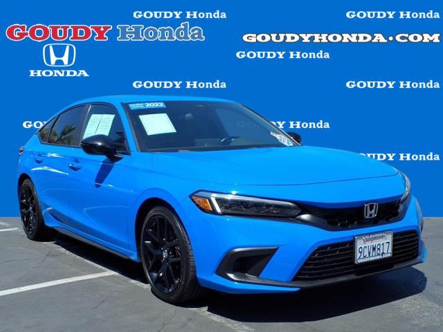 used 2022 Honda Civic car, priced at $24,999