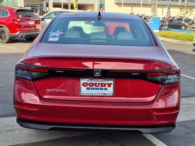 new 2025 Honda Accord car, priced at $32,210