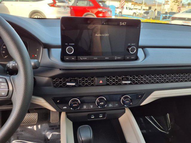 new 2025 Honda Accord car, priced at $32,210