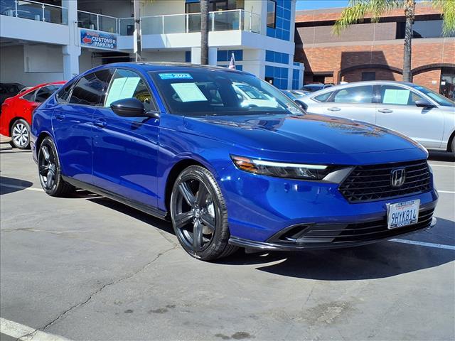 used 2023 Honda Accord Hybrid car, priced at $27,999