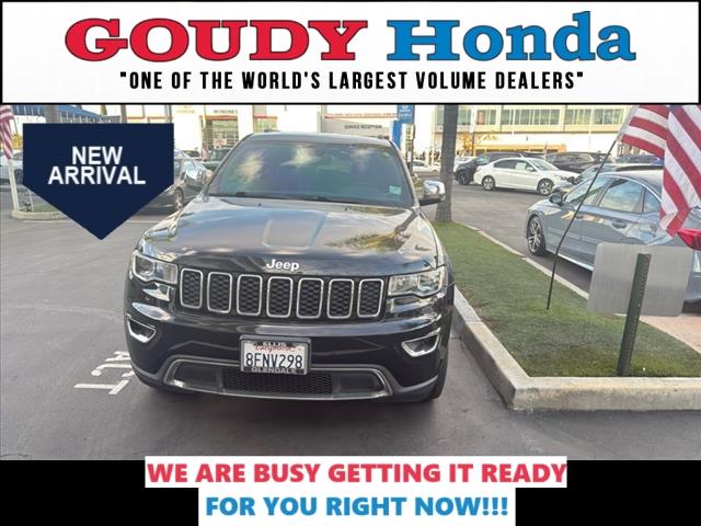 used 2018 Jeep Grand Cherokee car, priced at $18,500