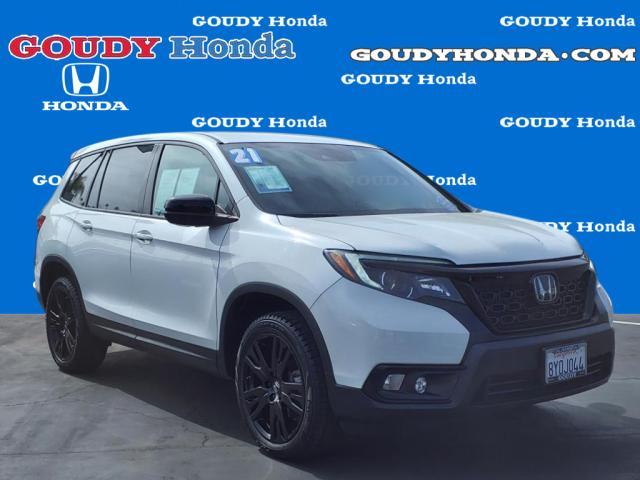 used 2021 Honda Passport car, priced at $26,900