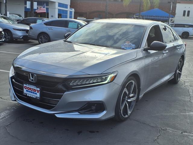 used 2021 Honda Accord car, priced at $25,397