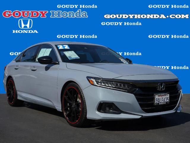 used 2022 Honda Accord car, priced at $25,500