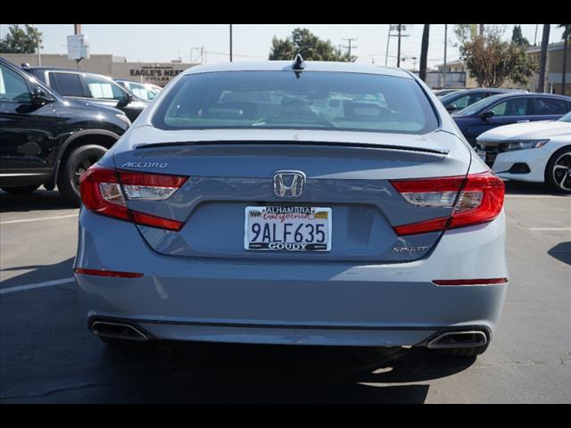 used 2022 Honda Accord car, priced at $25,500