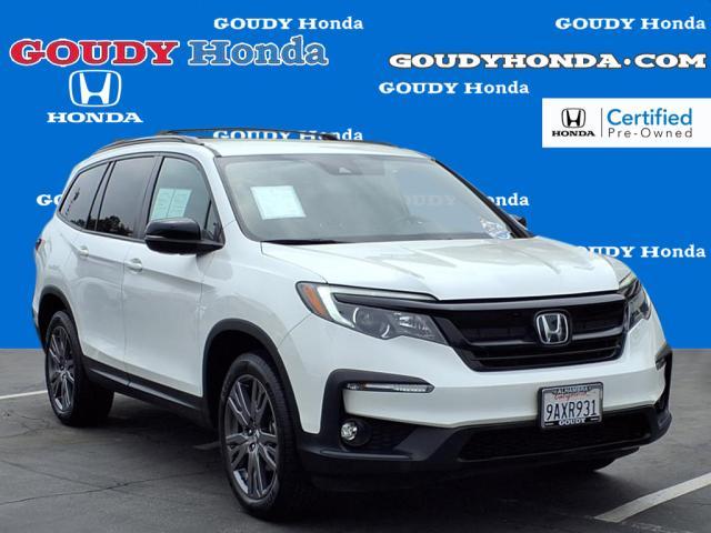 used 2022 Honda Pilot car, priced at $26,997