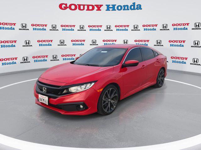 used 2021 Honda Civic car, priced at $19,999