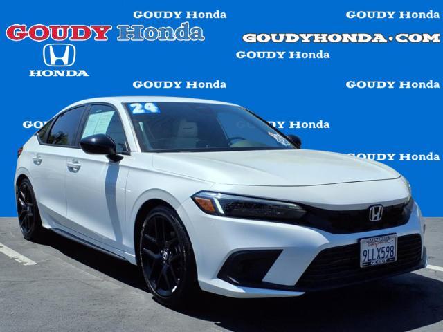 used 2024 Honda Civic car, priced at $24,999