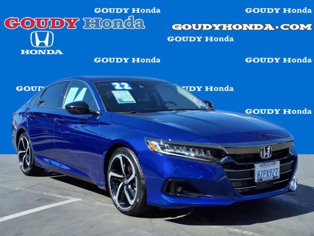 used 2022 Honda Accord car, priced at $26,999