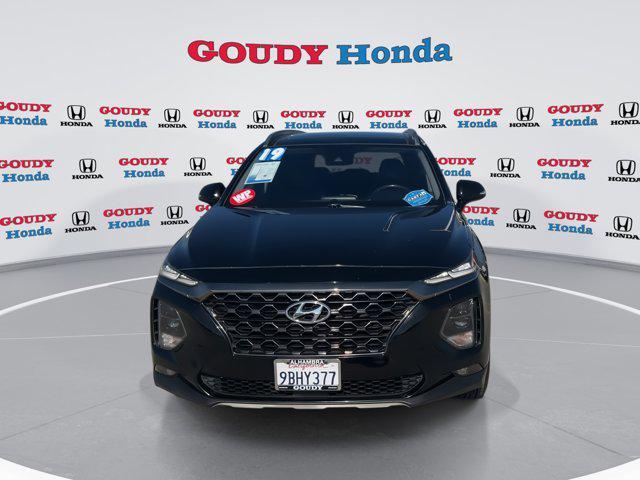 used 2019 Hyundai Santa Fe car, priced at $14,998