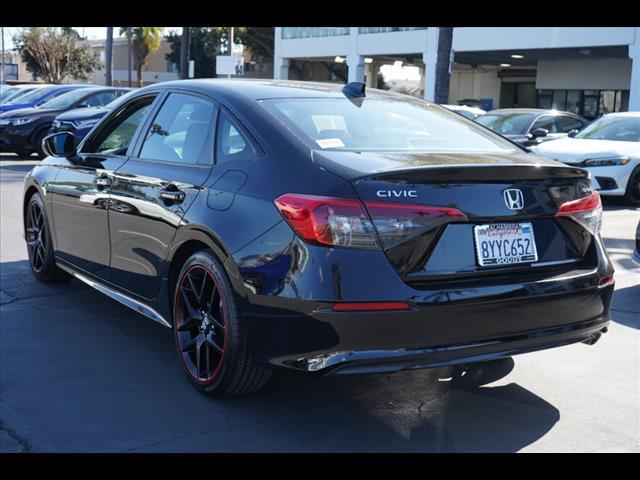 used 2022 Honda Civic car, priced at $23,900