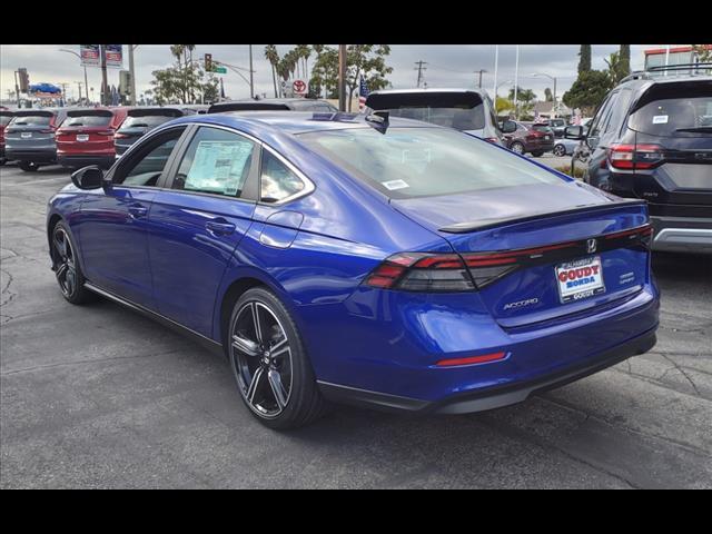 new 2024 Honda Accord Hybrid car, priced at $34,445