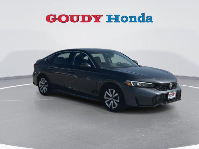 new 2026 Honda Civic car, priced at $25,790