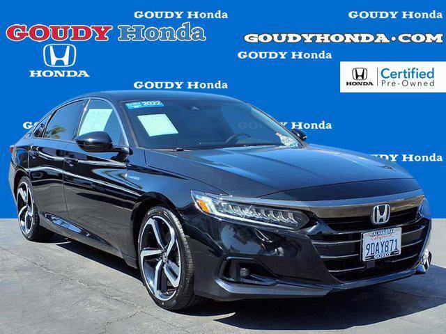 used 2022 Honda Accord Hybrid car, priced at $24,599