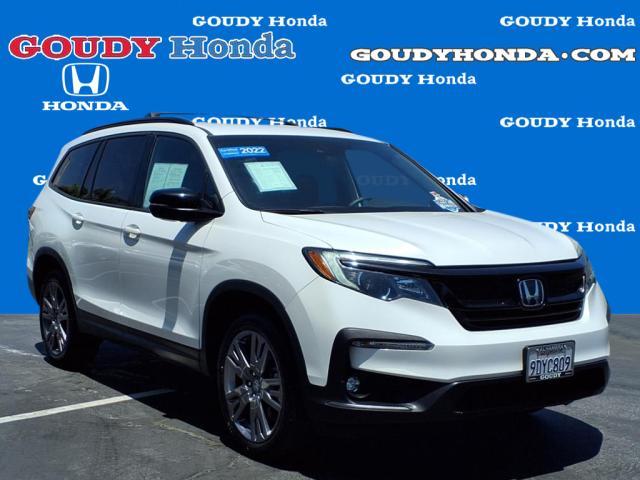 used 2022 Honda Pilot car, priced at $30,199