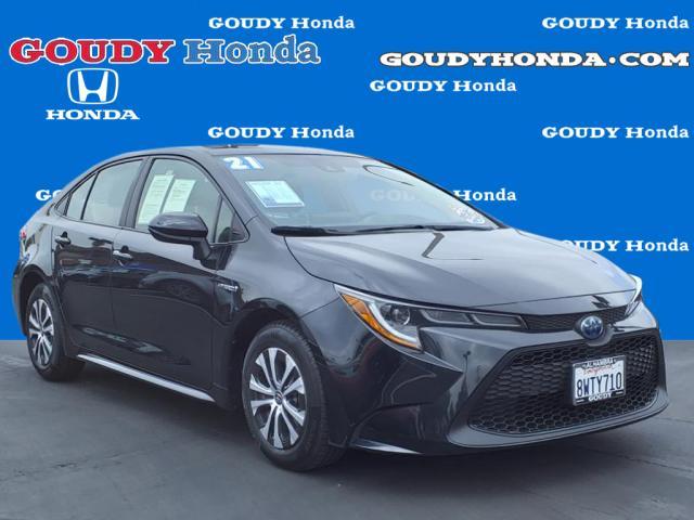 used 2021 Toyota Corolla Hybrid car, priced at $23,777