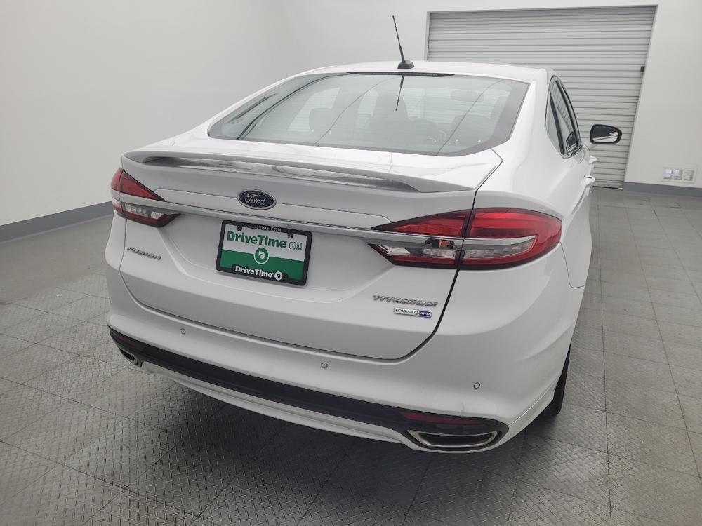 used 2018 Ford Fusion car, priced at $18,695