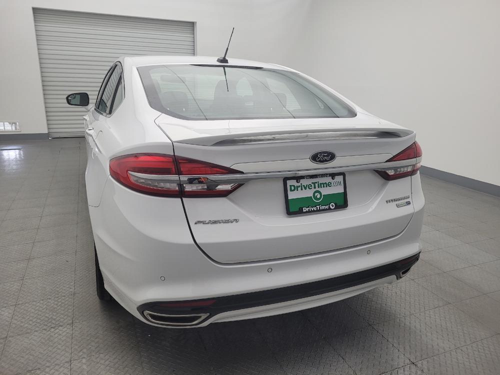used 2018 Ford Fusion car, priced at $18,695