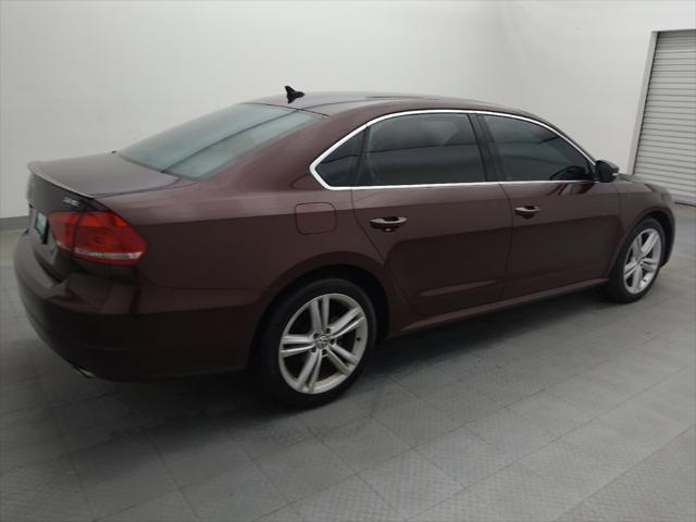 used 2013 Volkswagen Passat car, priced at $14,395
