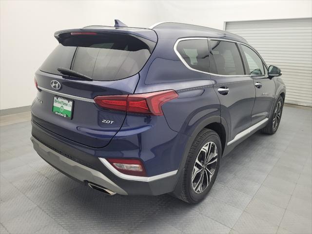 used 2019 Hyundai Santa Fe car, priced at $20,395