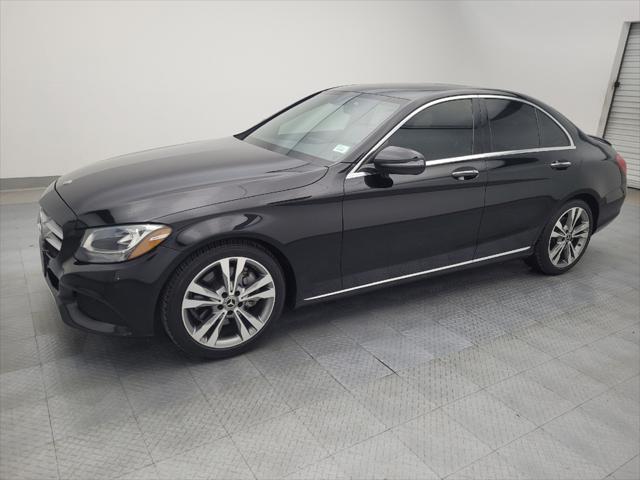 used 2018 Mercedes-Benz C-Class car, priced at $25,995