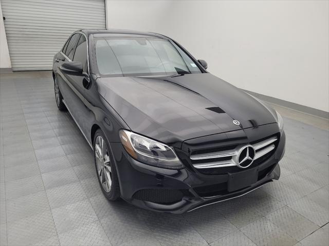 used 2018 Mercedes-Benz C-Class car, priced at $25,995