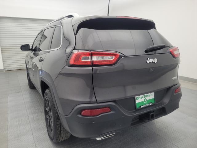 used 2018 Jeep Cherokee car, priced at $18,395