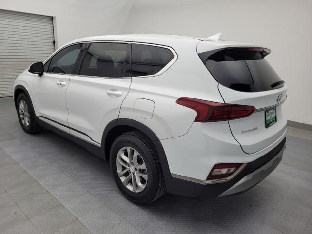 used 2020 Hyundai Santa Fe car, priced at $22,095