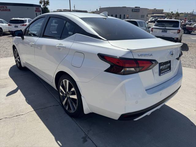 used 2021 Nissan Versa car, priced at $17,995