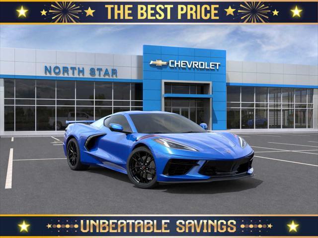 new 2025 Chevrolet Corvette car, priced at $77,710