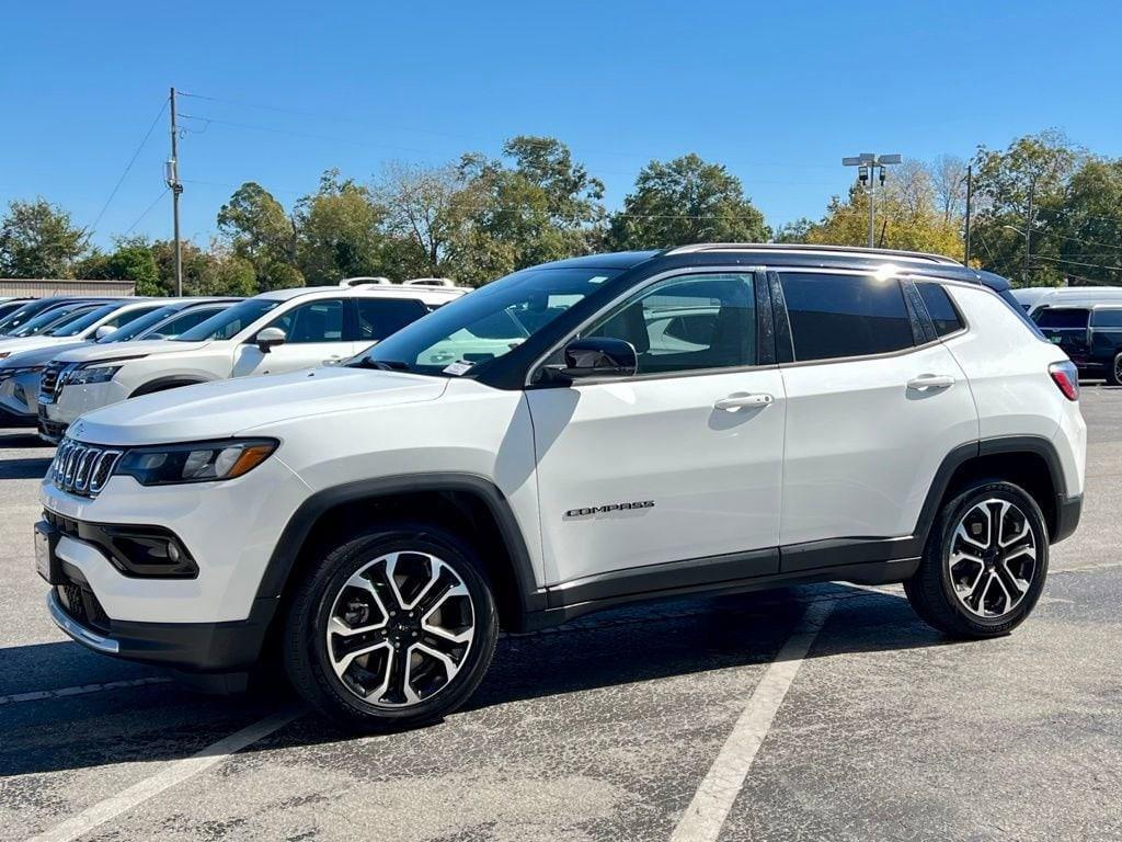 used 2024 Jeep Compass car, priced at $24,539