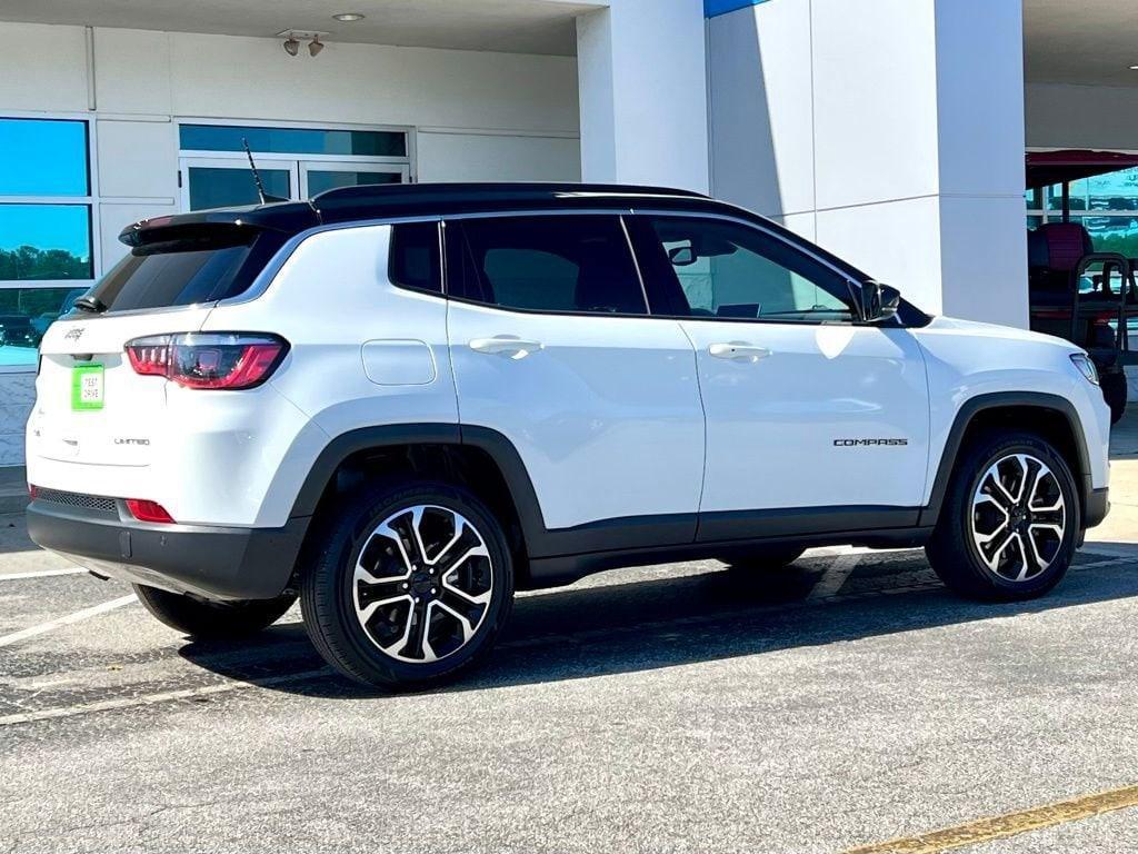 used 2024 Jeep Compass car, priced at $24,539