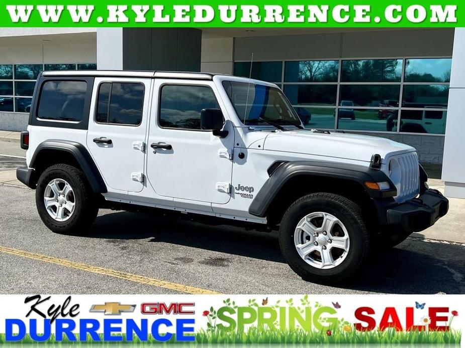 used 2021 Jeep Wrangler Unlimited car, priced at $28,288