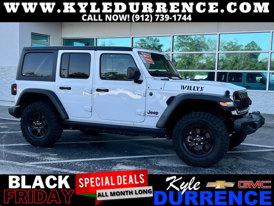 used 2024 Jeep Wrangler car, priced at $44,344