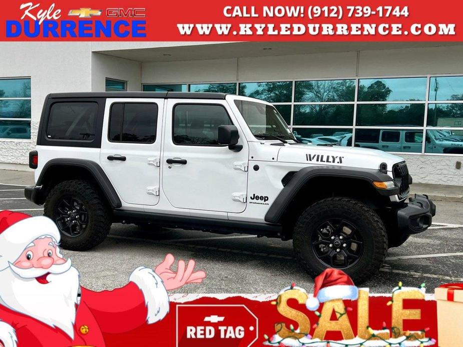 used 2024 Jeep Wrangler car, priced at $44,344