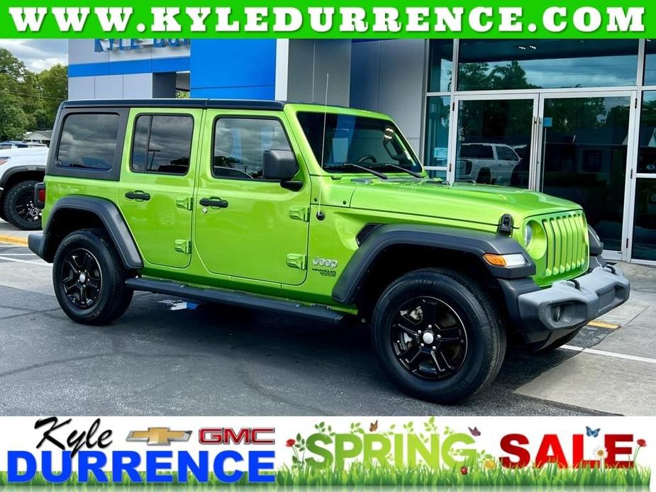 used 2018 Jeep Wrangler Unlimited car, priced at $25,888