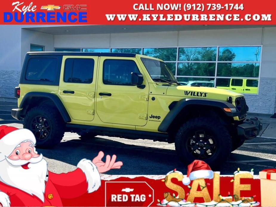 used 2024 Jeep Wrangler car, priced at $44,893