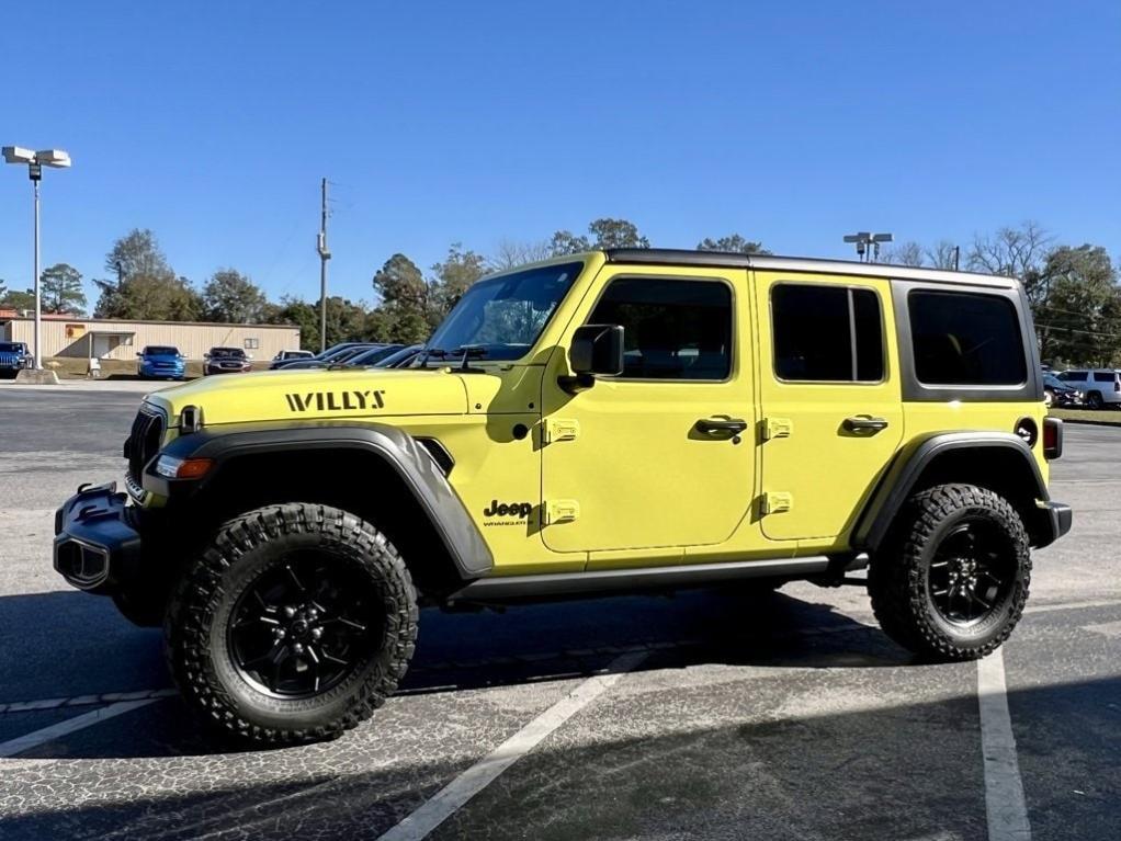 used 2024 Jeep Wrangler car, priced at $44,893