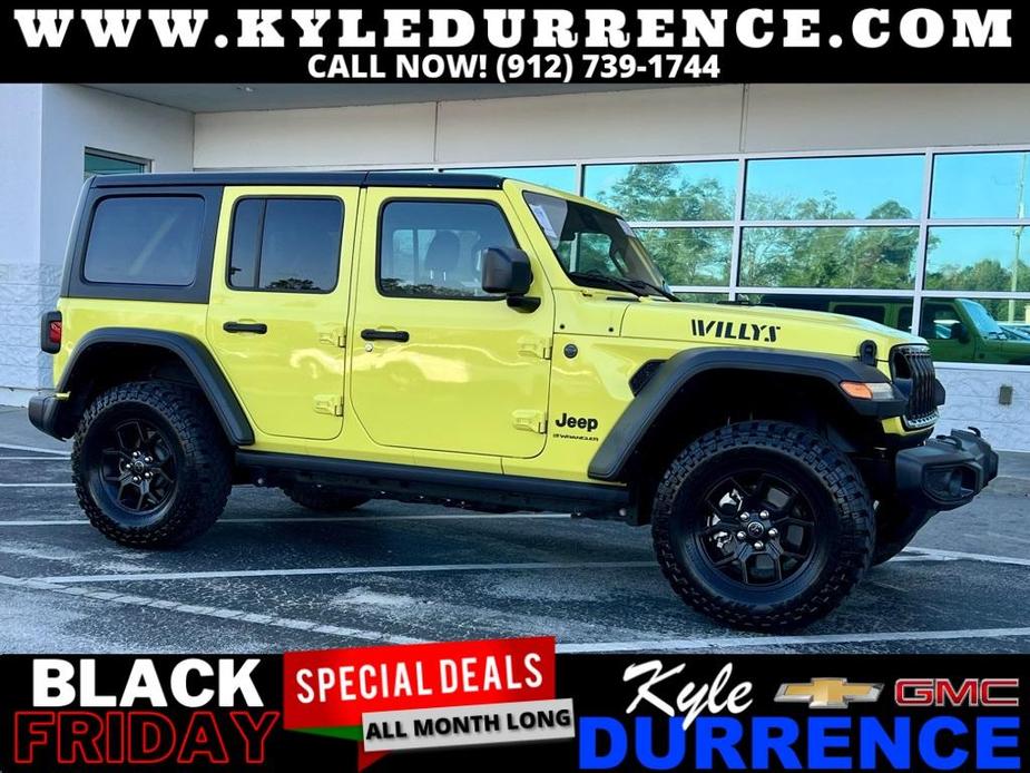 used 2024 Jeep Wrangler car, priced at $44,893