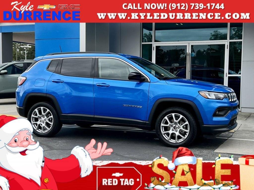 used 2022 Jeep Compass car, priced at $21,995