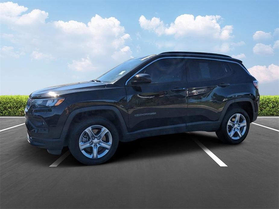 used 2023 Jeep Compass car, priced at $25,997