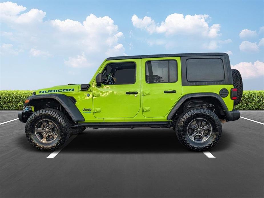 used 2021 Jeep Wrangler Unlimited 4xe car, priced at $36,997