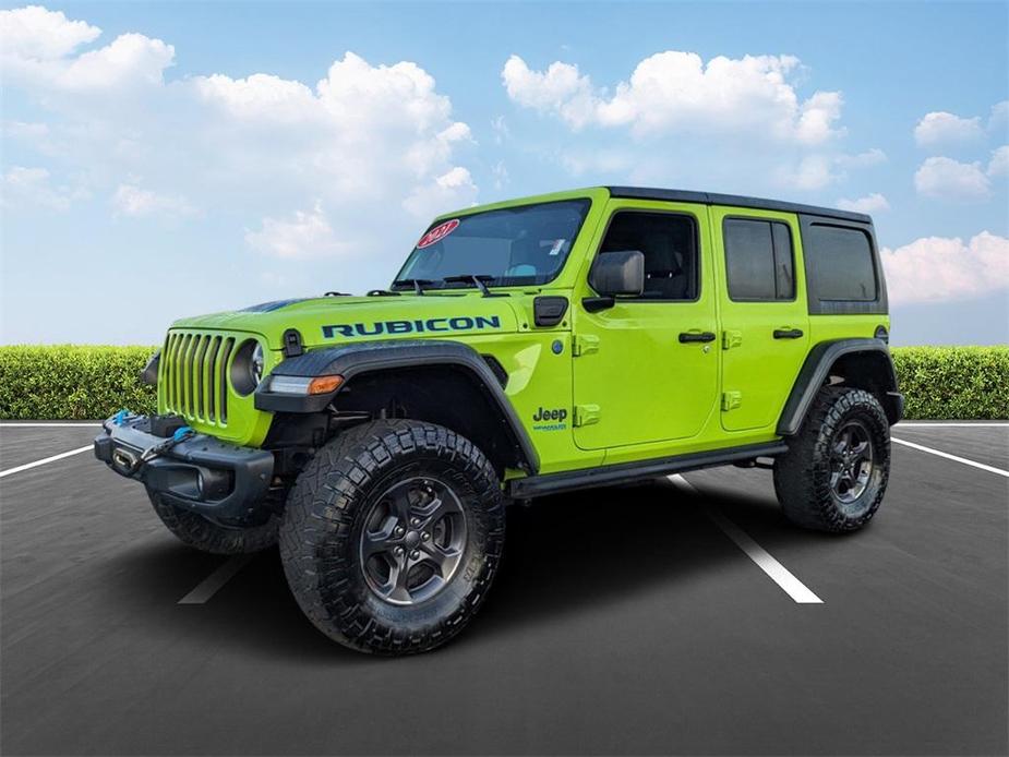 used 2021 Jeep Wrangler Unlimited 4xe car, priced at $36,997